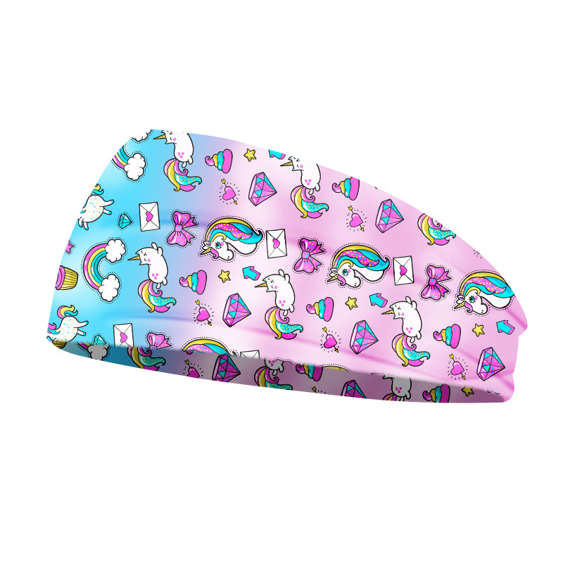 Outdoor Sport Gym - Creatieve Eenhoorn Print Unisex Elastische Yoga
