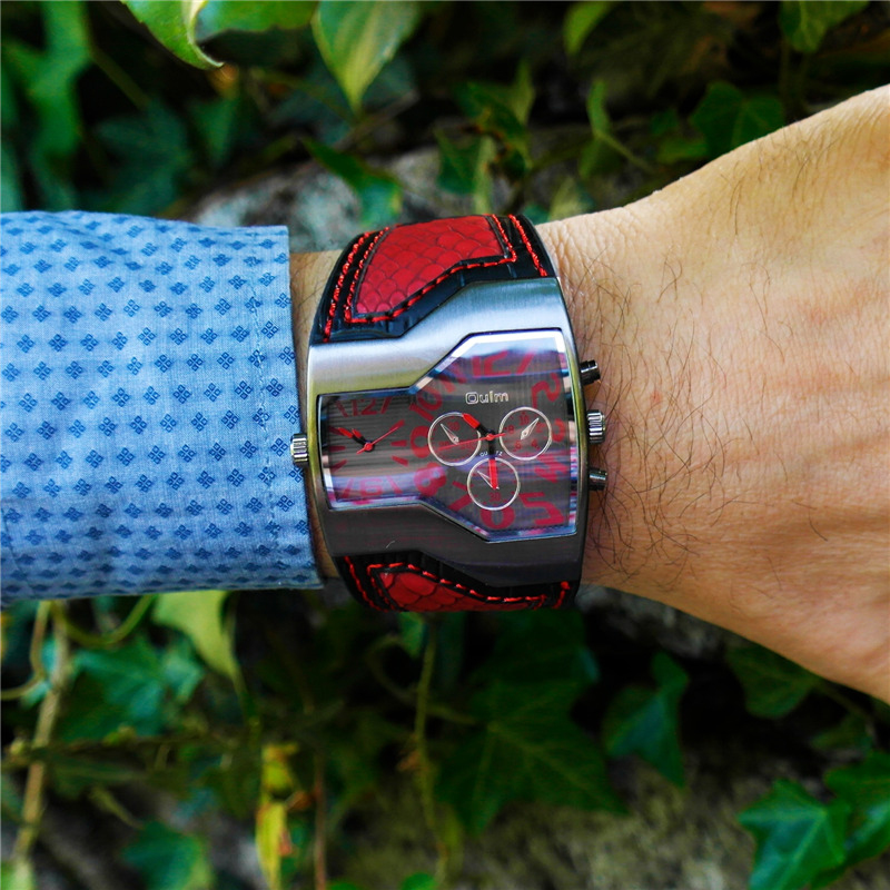 Outdoor Sport Brand - Oulm HP1220 Quartz Horloge Mannelijke Outdoor
