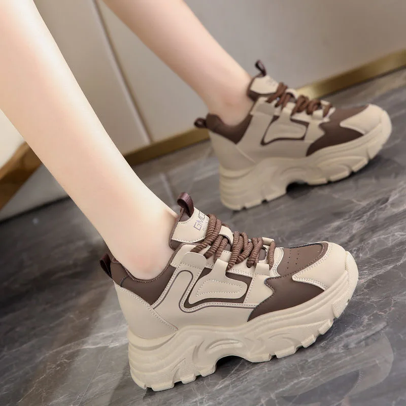 Outdoor Sport Brand - Vrouwen Platform Sneakers Nieuwe Mode Ontwerper