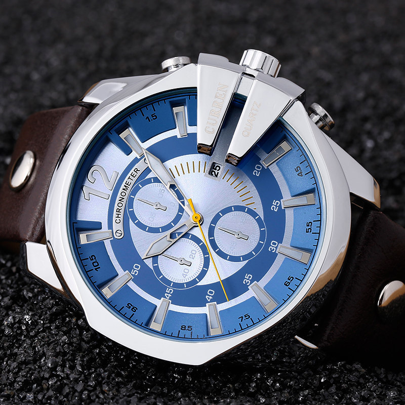 Outdoor Sport Brand - Curren Heren Horloges Topmerk Luxe Gouden