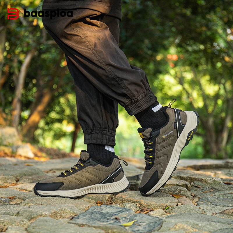 Climbing Shoe Beginner - Baasploa Heren Wandelschoenen Merk Hoge kwaliteit
