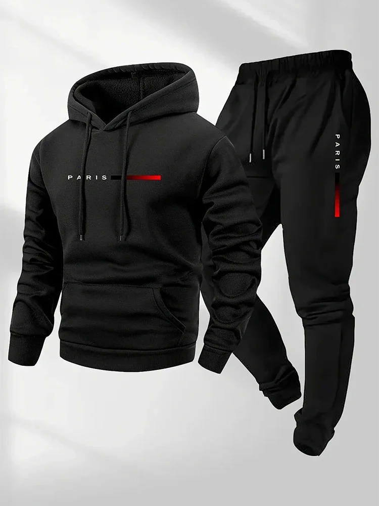 Outdoor Sports Outfit - Dagelijkse Casual Sport Joggingpak Effen Kleur