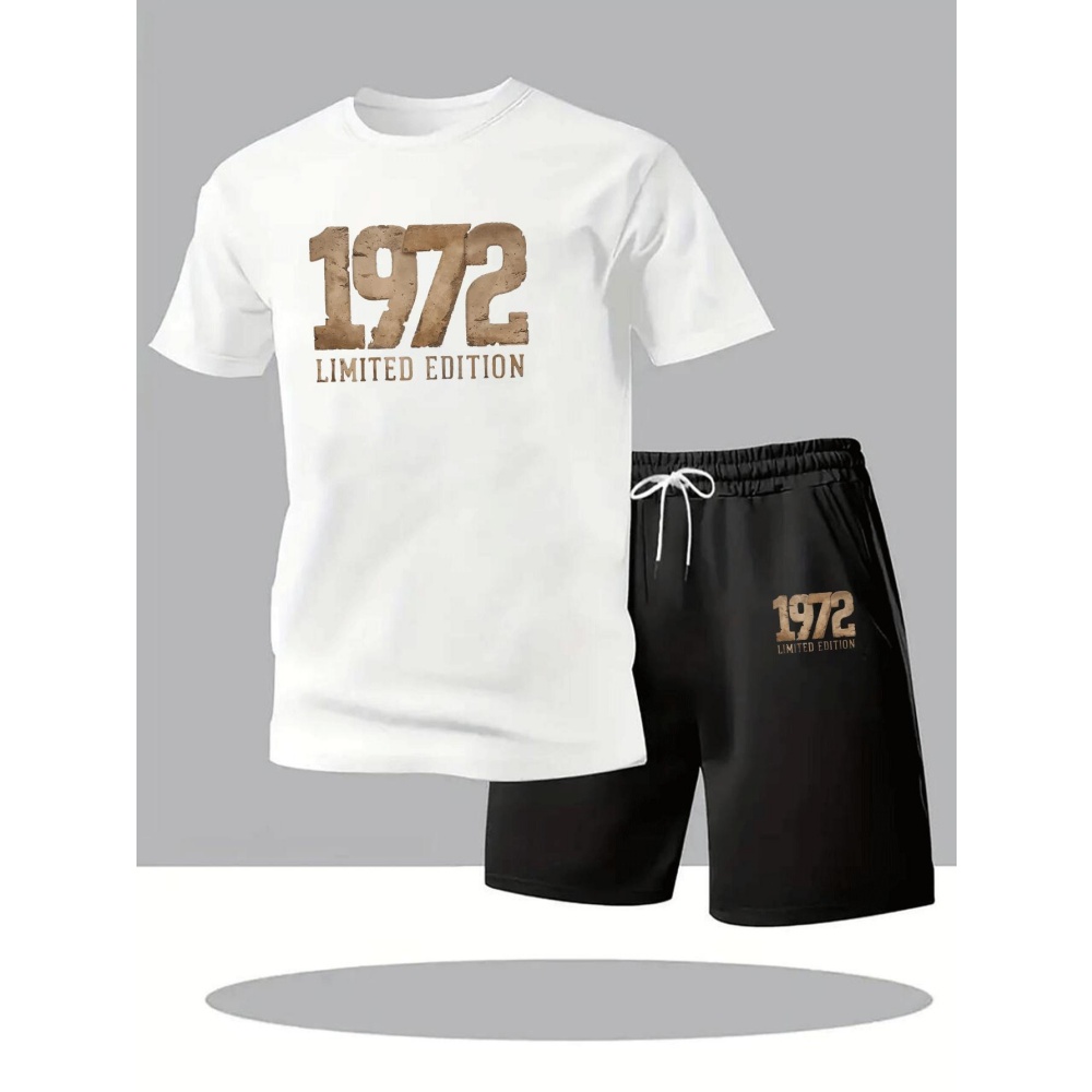 Outdoor Sport Leisure - Casual ademende T-shirtsets voor heren, ronde