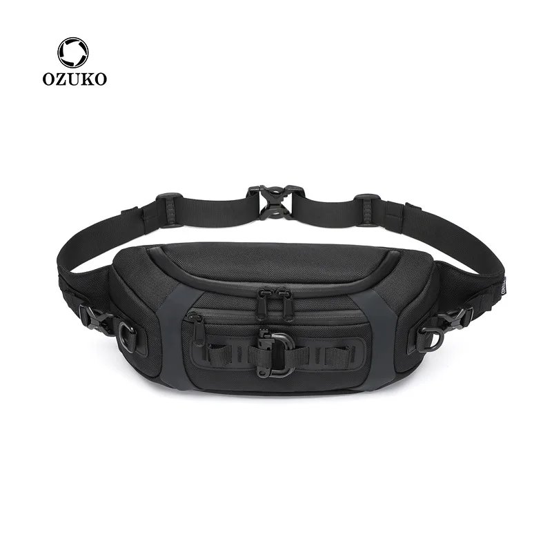 Outdoor Sport Brand - OZUKO Heuptassen Tactische heuptas Sportborsttas Waterdichte