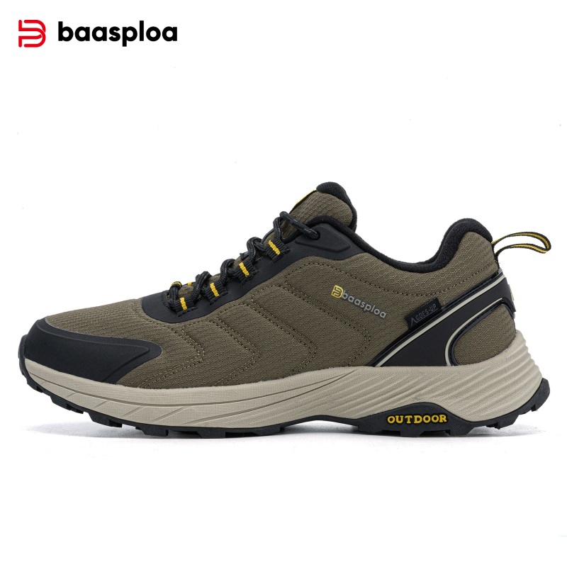 Climbing Shoe Beginner - Baasploa Heren Wandelschoenen Waterdichte outdoor-klimsneakers Antislip