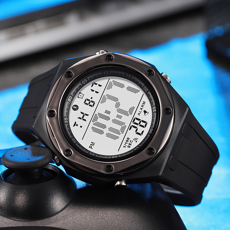 Academy Sports Outdoor - Eenvoudig elektronisch horloge met enkel display,