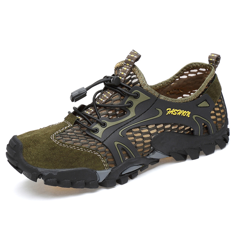 Climbing Shoe Beginner - Zomer Ademende Mannen Wandelschoenen Suede +