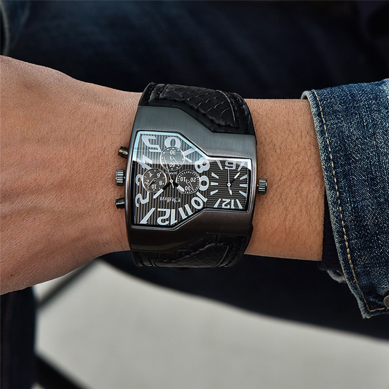 Oulm HP1220 Quartz Horloge Man - Outdoor Sport Brand recensie en prijs