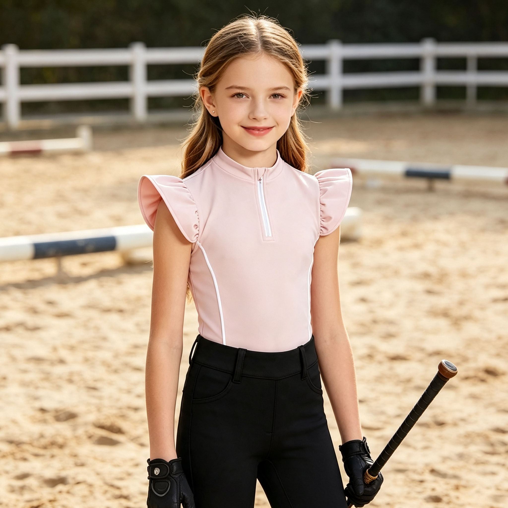 Kinderen Meisjes Paardrijshirt - Polo Shirt Equestrian recensie en prijs