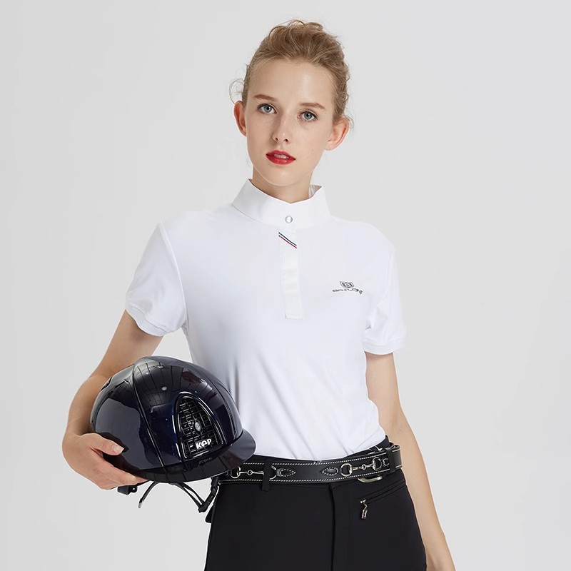 Paardrijden T-shirt Poloshirt  - Polo Shirt Equestrian recensie en prijs