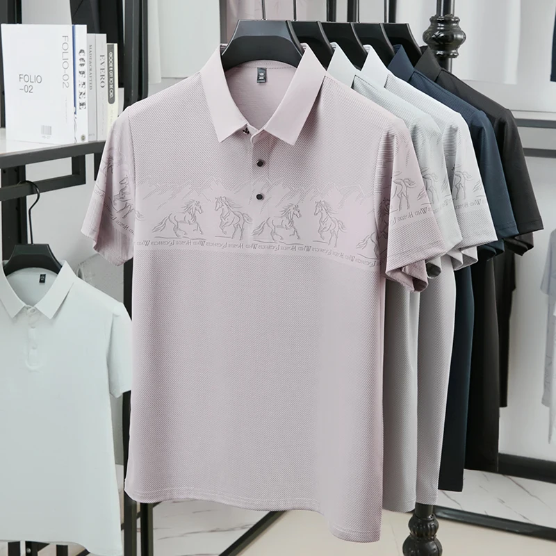 Herenshirt met halfhoge borst, - Polo Shirt Equestrian recensie en prijs