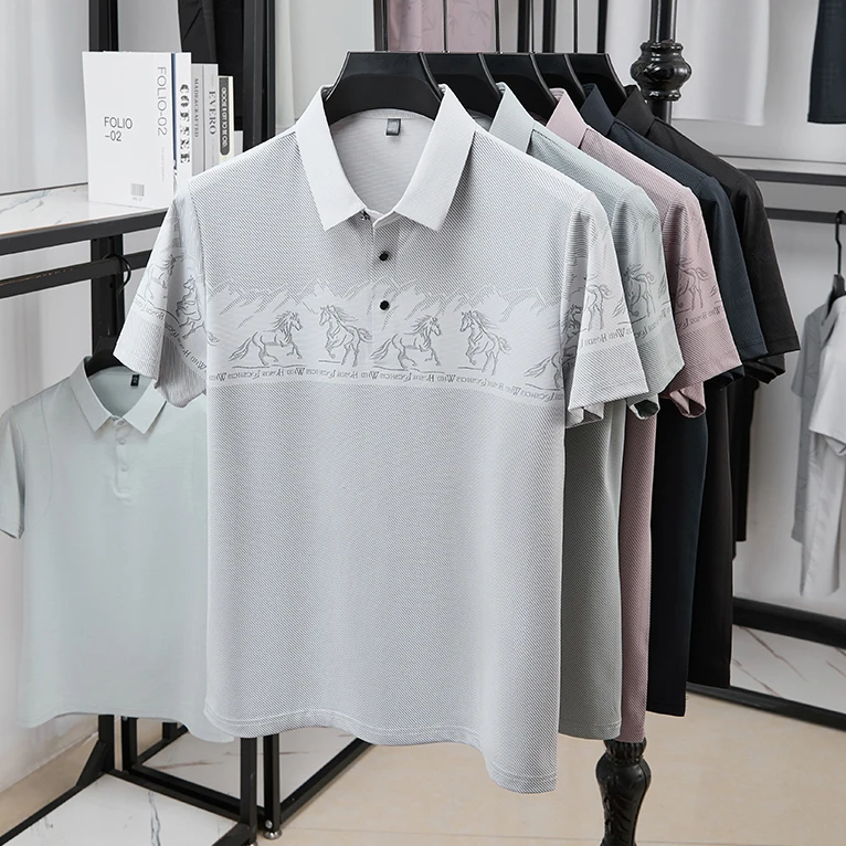Herenshirt met halfhoge borst, - Polo Shirt Equestrian recensie en prijs