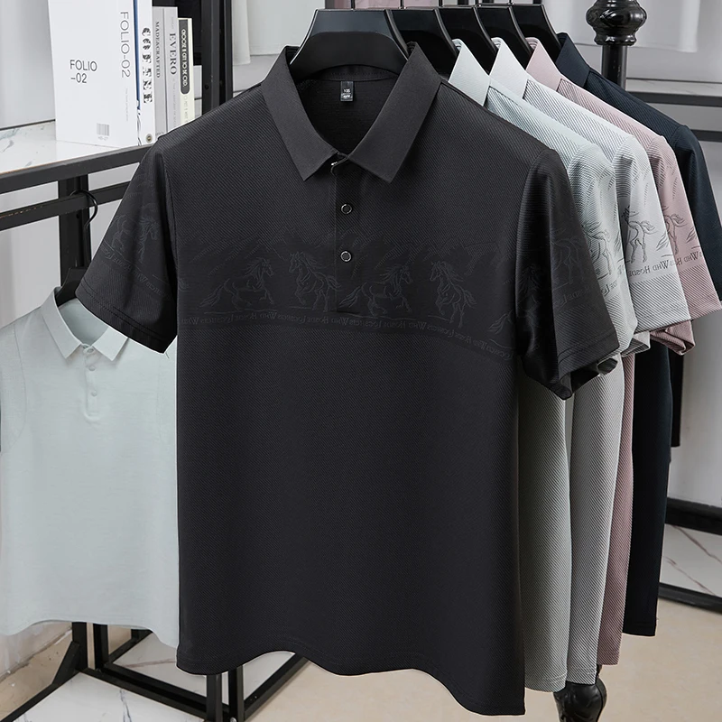 Herenshirt met halfhoge borst, - Polo Shirt Equestrian recensie en prijs