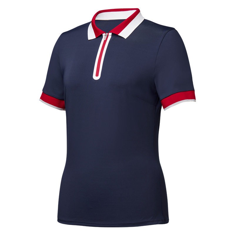 Dames zomerpolo met kraag en k - Polo Shirt Equestrian recensie en prijs