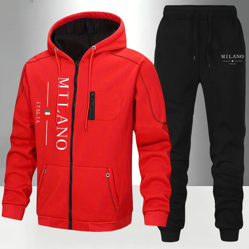 Italië Mode Herenset/Jas/Broek - Outdoor Sports Outfit recensie en prijs