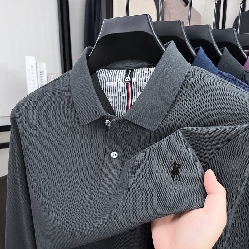 Herfst nieuwe herenkledingmerk - Polo Shirt Equestrian recensie en prijs
